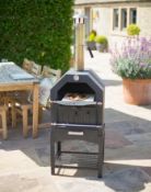 (27) RRP £207. La Hacienda Multi Function Pizza Oven Black. Can Cook Artisan Style Pizza, Tasty B...