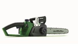 Title: (16/5J) RRP £119. Powerbase Cordless Chainsaw 35cm 40V. (With 1x Dual Charger, 2x Battery)