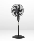 Title: (34/2L) Lot RRP £150. 3x Arlec 18Ó 6 Blade Black Pedestal Fan RRP £50 Each.Description: (34/