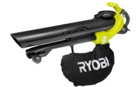 Title: (80/5P) 2x Ryobi Items. 1x Electric Blower & Vacuum (RBV3000CESV-01) RRP £99. 1x Line Trimmer