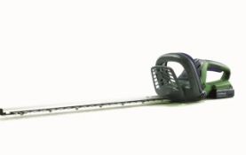 Title: (19/2K) Lot RRP £130. 2x Powerbase Cordless Hedge Trimmer 51cm 20V RRP £65 Each. (With 2x