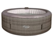 Title: (2/P) RRP £580. Cleverspa Florence 6 Person Round Hot Tub.Description: (2/P) RRP £580.