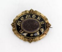 Antique Georgian Mourning Brooch