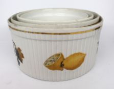 Set of 4 Royal Worcester Evesham SoufflŽ Dishes