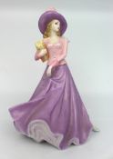 Coalport Figurine Sentiments The Birthday Present
