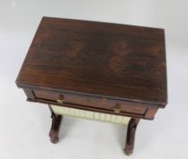 Regency Rosewood Works Games Table
