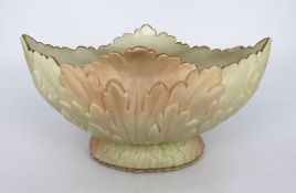 Locke & Co. Worcester Leaf Vase c.1910