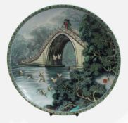 Imperial Jingdezhen Porcelain Cabinet Plates
