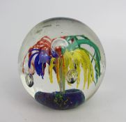 Vintage Glass Paperweight