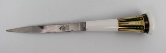 Royal Worcester Celebration 2001 Letter Opener
