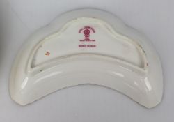 Boxed Royal Crown Derby Butter Dish & Knife