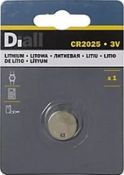 100 x Diall 3v Cr2025 Lithium Batteries - RRP 2.98 ea.