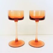 Circa 1970's Pair Signed Wedgwood 
