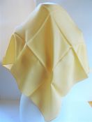 Vintage French Silk Scarf Hand Rolled 70cm Square