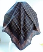 Vintage HILCA Silk Scarf Made in Italy 65cm Square