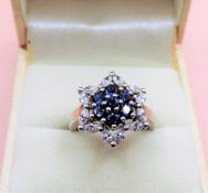Sterling Silver Gemstone Dress Ring New with Gift Pouch