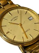Rotary Gold Plated Men's Watch