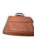 Full Leather Designer Briefcase, Unclaimed Lost Property
