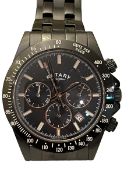 Men’s Rotary Chronograph Bracelet Watch, Working, New Battery Fitted
