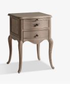 Item Description - John Lewis & Partners Etienne 2 Drawer Bedside Table - Stock Number - 8...