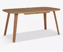 Item Description - John Lewis ANYDAY Anton 6-8 Seater Extending Dining Table, Natural - Stock...