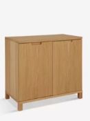 John Lewis Abacus Wide Storage Cupboard RRP £299 Oak