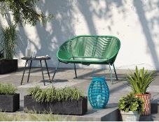 Item Description - John Lewis Salsa 2-Seater Garden Sofa,Green - Stock Number - 82089643...