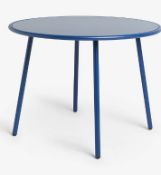Item Description - John Lewis ANYDAY Brights 4-Seater Metal Round Garden Dining Table, 100cm -...