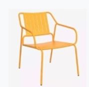John Lewis ANYDAY Brights Metal Garden Lounge Chair - Grading Info Goods are damaged RRP £79