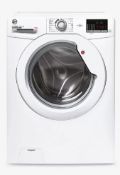 Item Description - Hoover H-Wash 300 LITE H3W 492DE/1-80 Freestanding Washing Machine, 9kg Load...