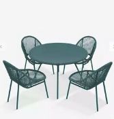 Item Description - John Lewis Salsa 4-Seat Round Garden Table & Chairs Set - Stock Number -...