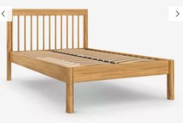 John Lewis Spindle Bed Frame, Double, Oak RRP £449