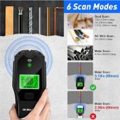 Electronic Stud Finder Sensor Detector Wood Power Cables Metal Walls Lcd Display
