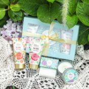 Lotion Gift Set, Gift Set for Women, Include Hand Cream, Foot Cream, Soap