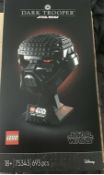 Area E2 75343 Dark Trooper Helmet Lego Set