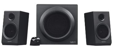 Area Zz1F. Logitech 2.1 Multimedia Speaker System With Subwoofer,