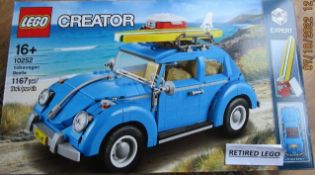 Area J3. 10252 Volkswagen Beetle Lego Set