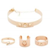 5 x Sets of Brand new 18ct Rose Gold and Rose Gold Plated Jewellery Sets RRP £300