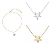 10 x Brand New 18ct Gold/Rose Gold/Silver Plated Necklaces RRP £350