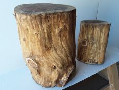 2 x Hardwood Sawn Timber English Yew Logs