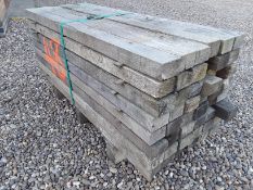 42 x Air Dried Sawn Timber Softwood Posts
