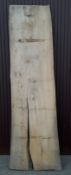 Hardwood Air Dried Sawn Timber Waney Edge / Live Edge English Elm Board / Slab