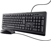 Trust Taro Wired Keyboard. RRP £19.99 - GRADE U