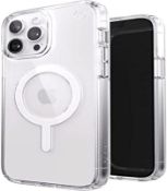 Speck Presidio Perfect Clear Case for Apple iPhone 13 Pro Max. RRP £40.99 - GRADE U