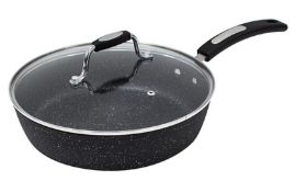 Title: (109/8B) 9x Scoville Never Stick Items. 1x 32cm Stock Pot. 1x 29cm Wok. 1x 26cm Saute Pan