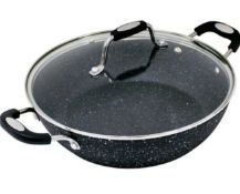 Title: (42/7E) 4x Scoville Neverstick Items. 3x 28cm Casserole Dish With Lid RRP £30 Each. 1x 32cm