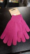 Title: (128/7A) Lot RRP £360. Approx 60x Trendz Touch Screen Gloves Plum RRP £6 Each. All Units