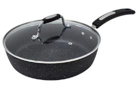 Title: (44/7E) 5x Scoville Neverstick 26cm Saute Pan With Lid RRP £22 Each. (All Units Appear Clean,