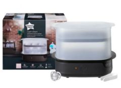 Title: (17/10A) Lot RRP £160. 2x Tommee Tippee Super-Steam Advanced Electric Steriliser (1x White,