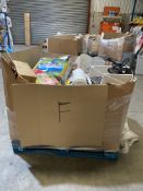 Title: (185/P) Approx 1M Tall Mixed Pallet Of Raw Supermarket Customer Returns / Damaged Packaging